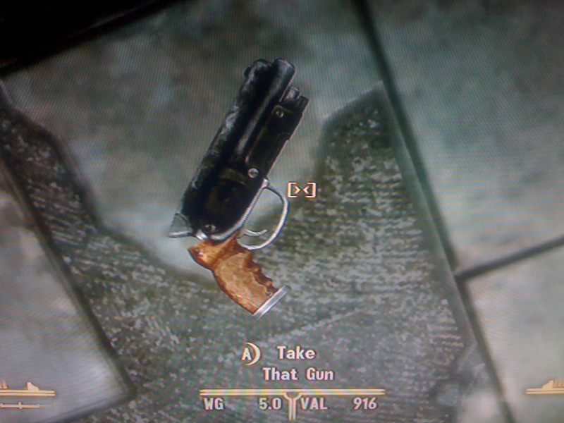 Illustration for article titled Deckard's Gun Costs 900 Caps In New Vegas
